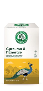 Lebensbaum Tisane aux fruits curcuma & l'énergie (fruité, rafraîchissant) bio 30g - 3509
